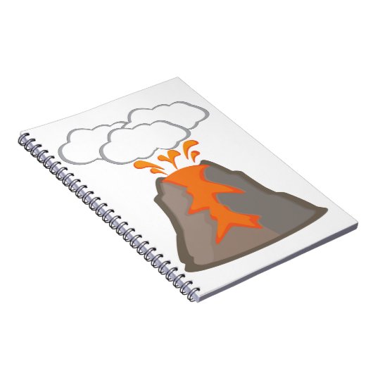 Vulkan Notizblock (Rechte Seite)