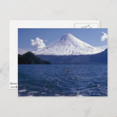 Vulkan Osorno und Todo Los Santos See, Chile Postkarte (Vorne/Hinten)