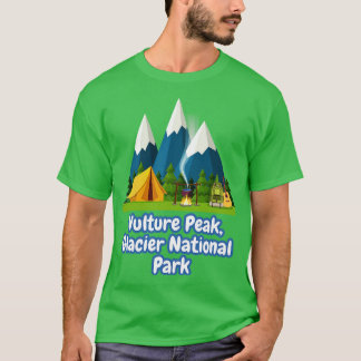 Vulkan Peak Glacier Nationalpark T-Shirt