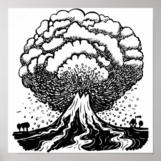 Vulkan Poster (Vorne)