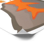 Vulkan Poster (Ecke)