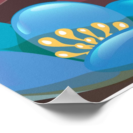 Vulkan Poster (Ecke)