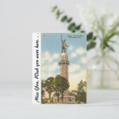 Vulkan Postkarte (Stehend Vorderseite)