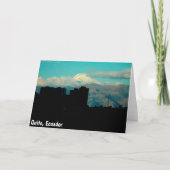 Vulkan Quito Karte (Vorderseite)