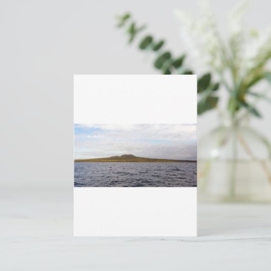 Vulkan Rangitoto Postkarte (Stehend Vorderseite)