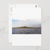 Vulkan Rangitoto Postkarte (Vorne/Hinten)