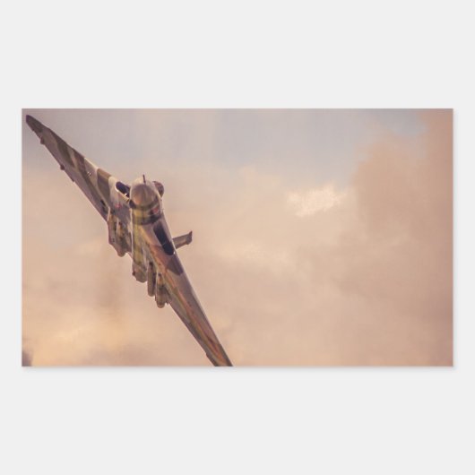 Vulkan Rechteckiger Aufkleber (Vorderseite)