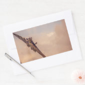 Vulkan Rechteckiger Aufkleber (Umschlag)