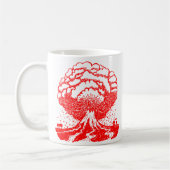 Vulkan - Rot Kaffeetasse (Links)