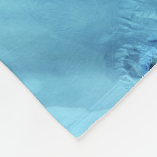 Vulkan-Satelliten-Bild Fleecedecke (Ecke)