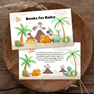 Vulkan-Schlüpfende Dino-Bücher Für Jungen-Baby-Par Begleitkarte