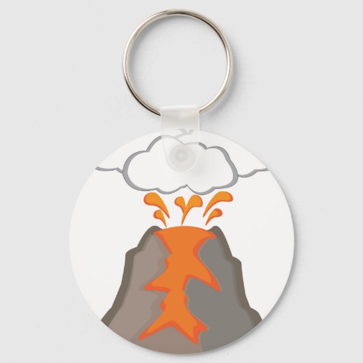 Vulkan Schlüsselanhänger (Vorderseite)