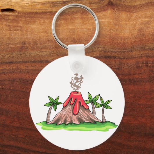 Vulkan Schlüsselanhänger (Vorderseite)