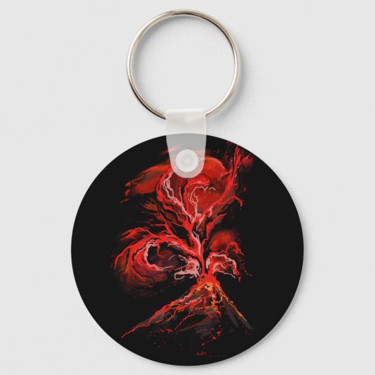 Vulkan Schlüsselanhänger (Rückseite)