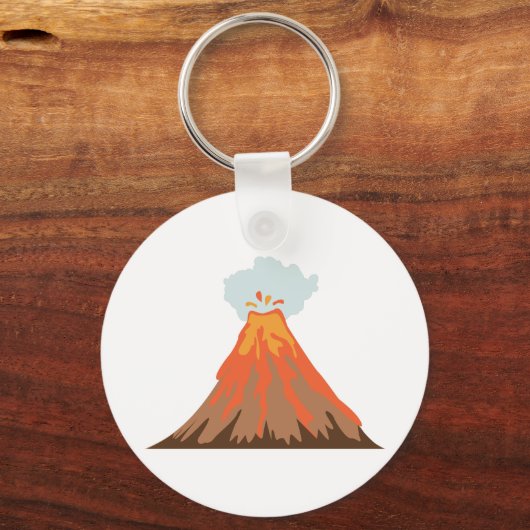 Vulkan Schlüsselanhänger (Vorderseite)