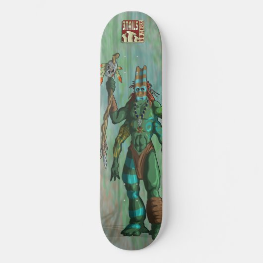 Vulkan Skateboard (Vorderseite)