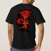 Vulkan T-Shirt (Rückseite)