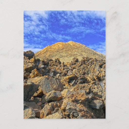 Vulkan Teide auf Teneriffa Postkarte (Vorderseite)