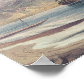 Vulkan Tongariro, Neuseeland Poster (Ecke)