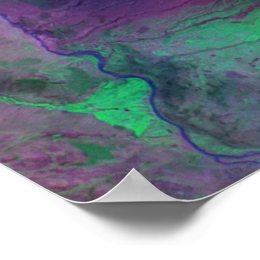 Vulkan Tungurahua in Ecuador Poster (Ecke)