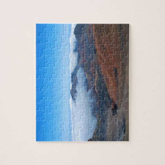 Vulkan und Krater von Haleakala, Maui Hawaii Puzzle (Vertikal)