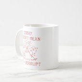 Vulkan unterbrechen kaffeetasse (Vorderseite Links)
