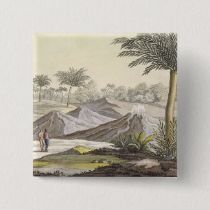 Vulkan von Ario di Turbaco nahe Cartagena, Colombi Button