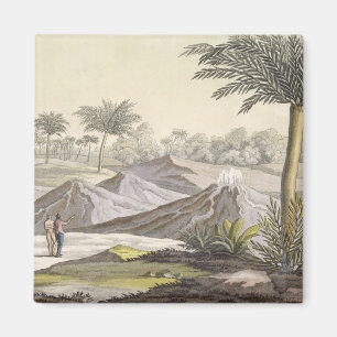 Vulkan von Ario di Turbaco nahe Cartagena, Colombi Magnet