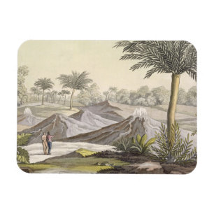 Vulkan von Ario di Turbaco nahe Cartagena, Colombi Magnet