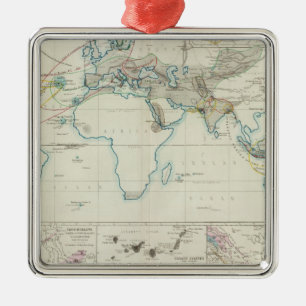 Vulkanasche Silbernes Ornament