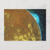 Vulkanausbruch auf Io Postkarte (Vorderseite)