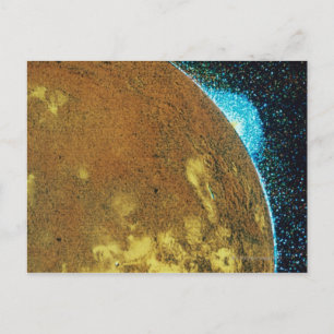 Vulkanausbruch auf Io Postkarte
