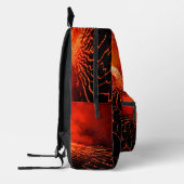 Vulkanausbruch Bedruckter Rucksack (Links)