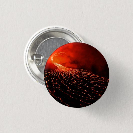 Vulkanausbruch Button (Vorne & Hinten)