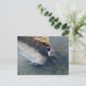 Vulkanausbruch des Ätna 2002 Postkarte (Stehend Vorderseite)