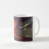 Vulkanausbruch des Vesuv (lebender Vulkan) Kaffeetasse (VorderseiteRechts)