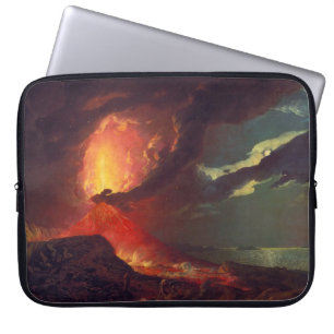Vulkanausbruch des Vesuvs (aktiver Vulkan) Laptopschutzhülle
