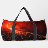 Vulkanausbruch Duffle Bag (Vorderseite)