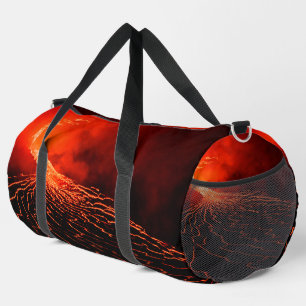 Vulkanausbruch Duffle Bag