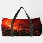 Vulkanausbruch Duffle Bag (Rückseite)
