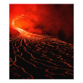 Vulkanausbruch Fotodruck (Vorne)