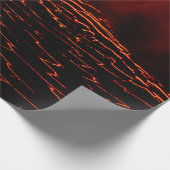 Vulkanausbruch Geschenkpapier (Ecke)