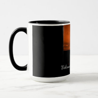 Vulkanausbruch Island Natur Tasse