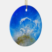 Vulkanausbruch Keramik Ornament (Rechts)