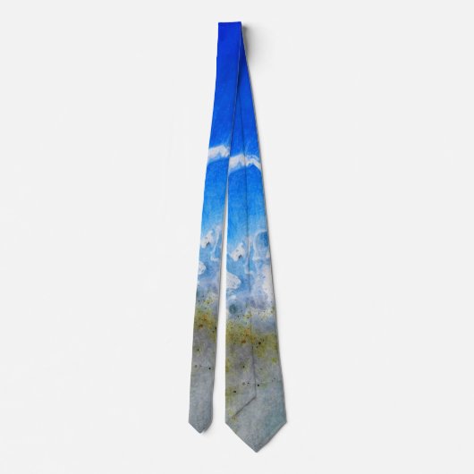 Vulkanausbruch Krawatte (Rückseite)