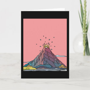 Vulkanausbruch Lava Karte