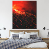 Vulkanausbruch Leinwanddruck (Insitu (Schlafzimmer))