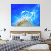 Vulkanausbruch Leinwanddruck (Insitu (Schlafzimmer))