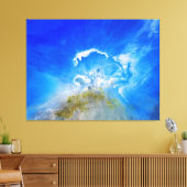 Vulkanausbruch Leinwanddruck (Insitu (Wohnzimmer))