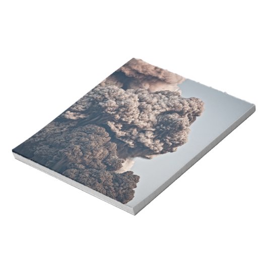 Vulkanausbruch Notizblock (Rotiert)